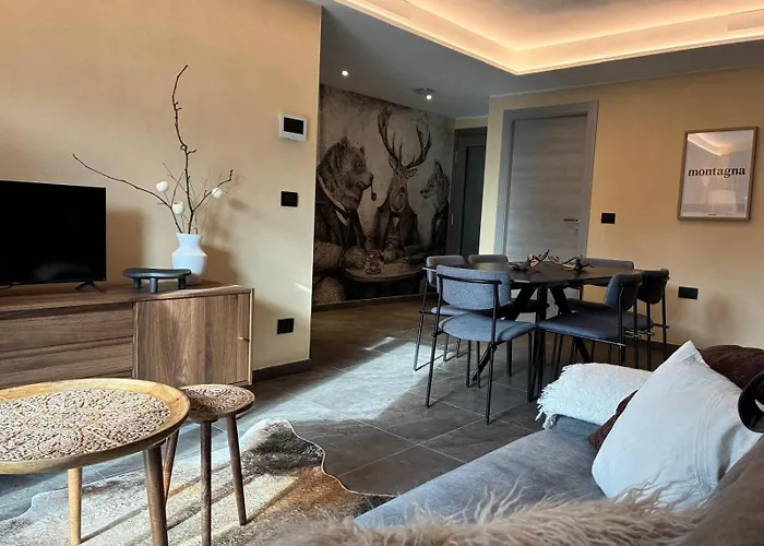 Balcone Panoramico, Comfort Moderno, Quiete Alpina 아파트 아오스타